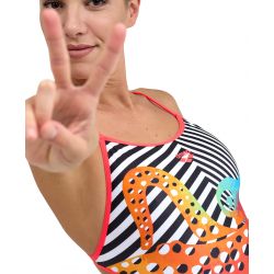 Strój kąpielowy Arena W CRAZY OCTOPUS SWIMSUIT LACE