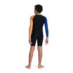 Strój kąpielowy Speedo COLBL LS SP TOP & SHT JUNIOR
