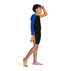 Strój kąpielowy Speedo COLBL LS SP TOP & SHT JUNIOR