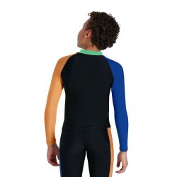Strój kąpielowy Speedo COLBL LS SP TOP & SHT JUNIOR