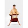 Poncho dla dzieci bawełniane welur Wave Hawaii Dunas XS