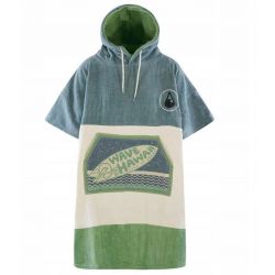 Poncho bawełniane welur Wave Hawaii Curitiba L