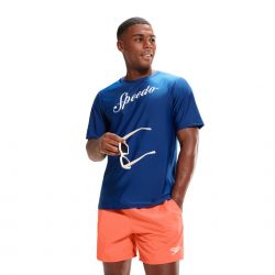 Koszulka Speedo PRNT SS SWIMTEE AM