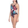 Strój kąpielowy Arena W TROPICAL LEAVES TIE  