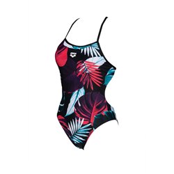 Strój kąpielowy Arena W TROPICAL LEAVES TIE  