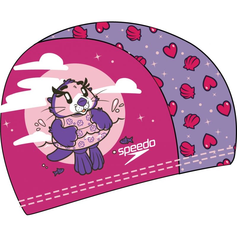 Czepek pływacki Speedo PRINTED POLYESTER CAP KIDS