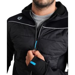 Kurtka Arena Team Hooded F/Z Half-Quilted Jacket