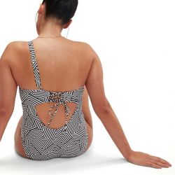 Strój kąpielowy Speedo SPDSCU ASYMTRC PRNT 1PC AF