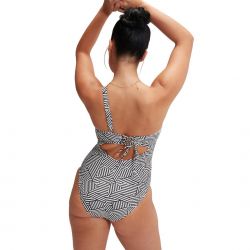 Strój kąpielowy Speedo SPDSCU ASYMTRC PRNT 1PC AF