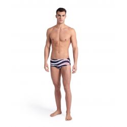 Szorty kąpielowe Arena MULTI STRIPES SWIM LOW WAIST