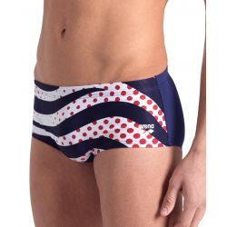 Szorty kąpielowe Arena MULTI STRIPES SWIM LOW WAIST
