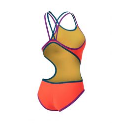 Strój kąpielowy Arena W ONE DOUBLE CROSS BACK