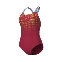 Strój kąpielowy Arena Foggy Dots Swimsuit Swim Pro Back
