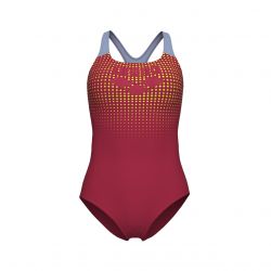 Strój kąpielowy Arena Foggy Dots Swimsuit Swim Pro Back
