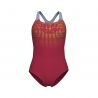Strój kąpielowy Arena Foggy Dots Swimsuit Swim Pro Back