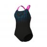 Strój kąpielowy Arena Foggy Dots Swimsuit Swim Pro Back