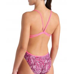 Strój kąpielowy Arena Pink Dahlia Swimsuit Lace