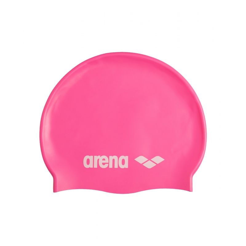 Czepek silikonowy Arena Classic Silicone Bright Pink