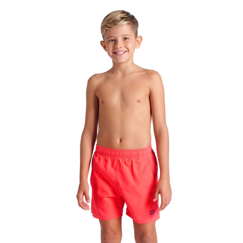 Spodenki kąpielowe chłopięce  Arena Beach Boxer Solid R