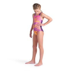 Strój kąpielowy Arena dziewczęcy Multi Colours Swimsuit V Back