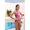 Strój kąpielowy Arena dziewczęcy Multi Colours Swimsuit V Back