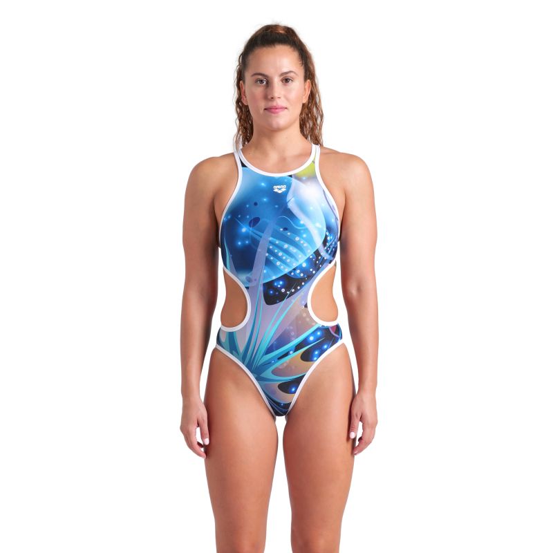 Strój kąpielowy Arena One Print Swimsuit Tech Ba