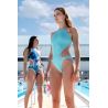 Strój kąpielowy Arena One Print Swimsuit Tech Ba
