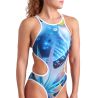 Strój kąpielowy Arena One Print Swimsuit Tech Ba