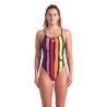 Strój kąpielowy Arena Painters Stripe Swimsuit
