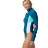 Strój kąpielowy damski Speedo L/S Clrblck Zip