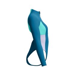 Strój kąpielowy damski Speedo L/S Clrblck Zip