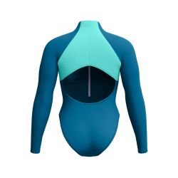 Strój kąpielowy damski Speedo L/S Clrblck Zip