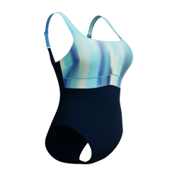 Strój kąpielowy damski Speedo Spdscu Cntr Eclps Pt  Af