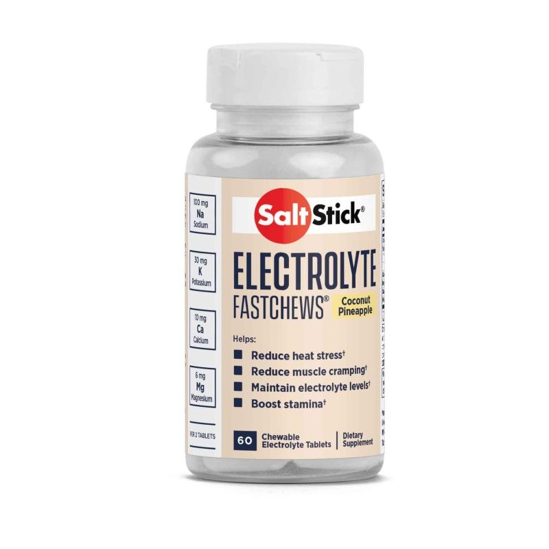 Elektrolity w pastylkach do ssania SaltStick FastChews 60szt Ananas