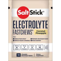 Elektrolity w pastylkach do ssania SaltStick FastChews 10szt Ananas