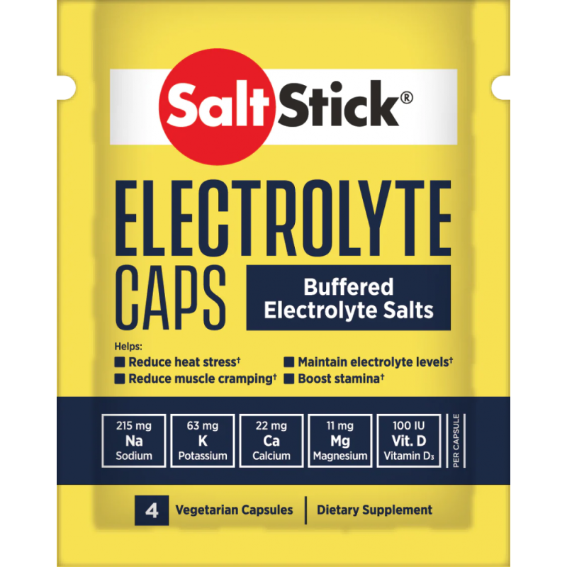 Elektrolity w pastylkach do ssania SaltStick Electrylote Caps 4szt