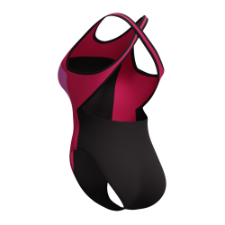 Strój kąpielowy damski Speedo Hghnck Splc Xbck  Af