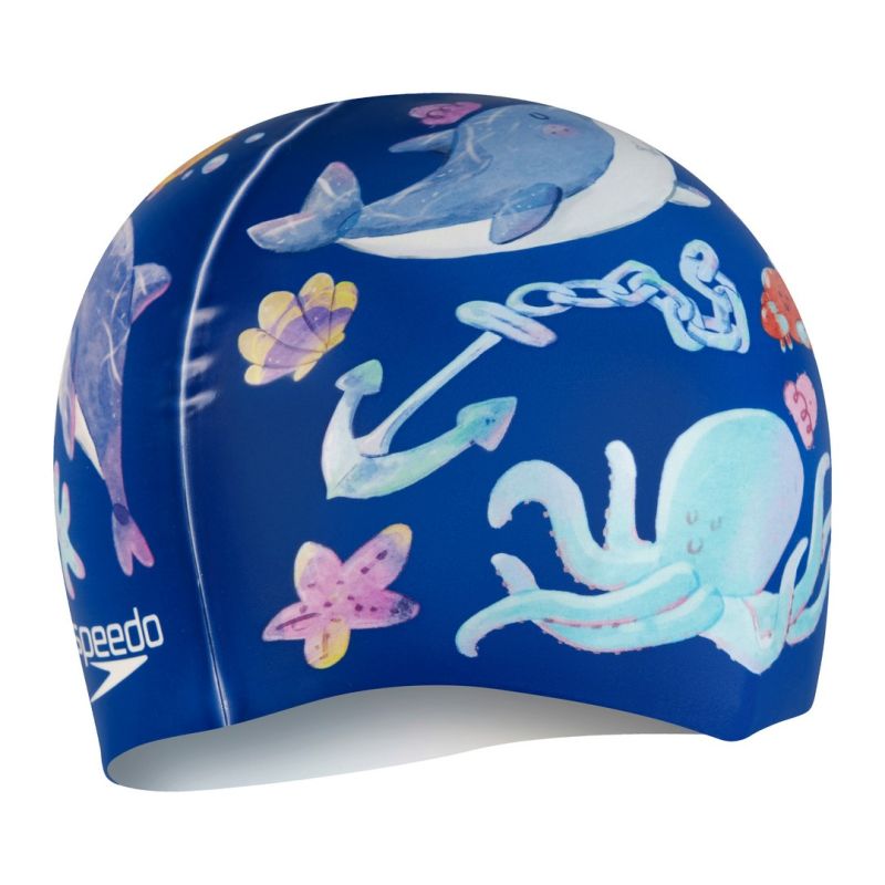 Czepek silikonowy Speedo Digital Printed Cap Junior
