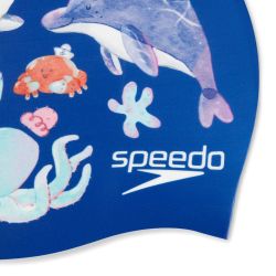 Czepek silikonowy Speedo Digital Printed Cap Junior