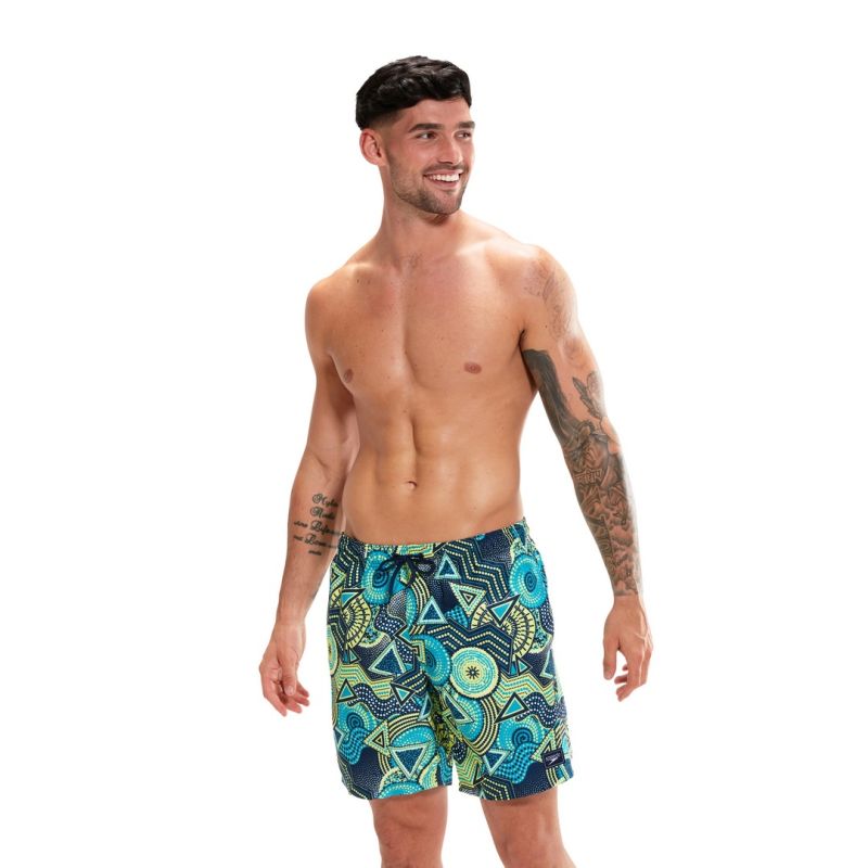 Szorty kąpielowe Speedo Digi Prt Leis 18" Wsht Am