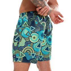 Szorty kąpielowe Speedo Digi Prt Leis 18" Wsht Am