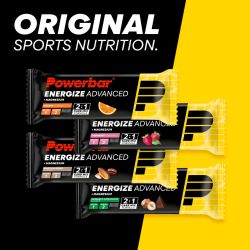 PowerBar Baton energetyczny Energize Bar Advanced 55g (Malinowy)