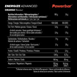 PowerBar Baton energetyczny Energize Bar Advanced 55g (Pomarańczowy)
