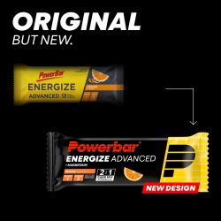 PowerBar Baton energetyczny Energize Bar Advanced 55g (Pomarańczowy)