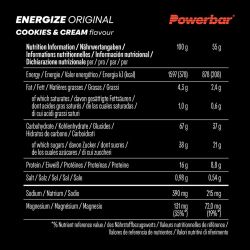 PowerBar Baton energetyczny Energize Bar Original 55g (Ciasteczko)