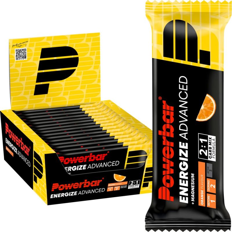 PowerBar Baton energetyczny Energize Bar Advanced 55g (Pomarańczowy)