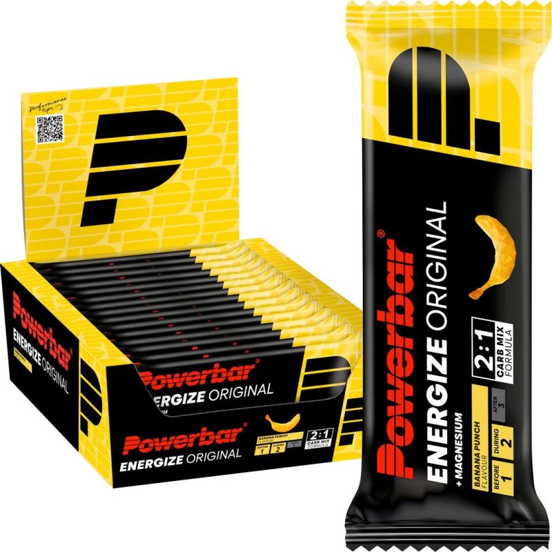 PowerBar Baton energetyczny Energize Bar Original 55g (Bananowy)