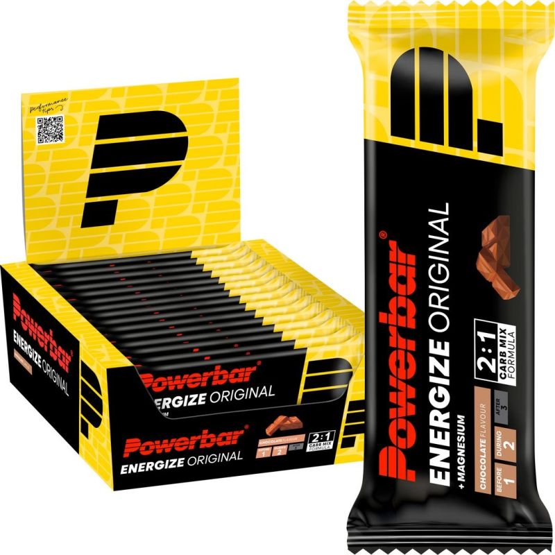 PowerBar Baton energetyczny Energize Bar Original 55g (Czekoladowy)