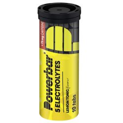 PowerBar Elektrolity bez cukru 5 Electrolytes Sports Drink 10 tab. (Cytryna - Tonic (z kofeiną))