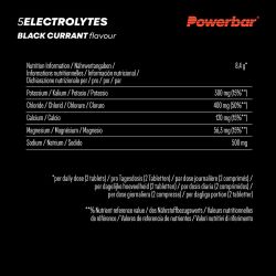PowerBar Elektrolity bez cukru 5 Electrolytes Sports Drink 10 tab. (Czarna porzeczka)
